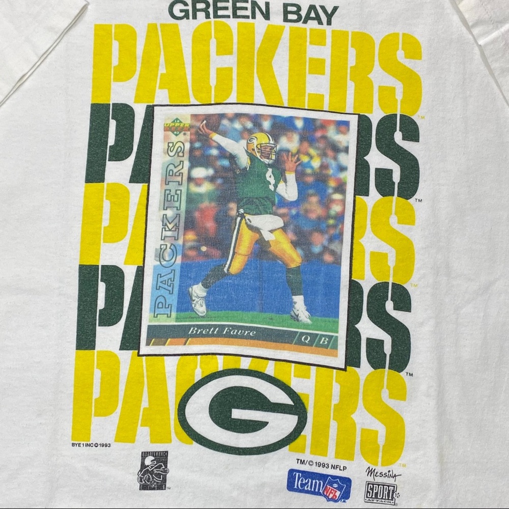 1993 Upper Deck Brett Favre Single Stitch